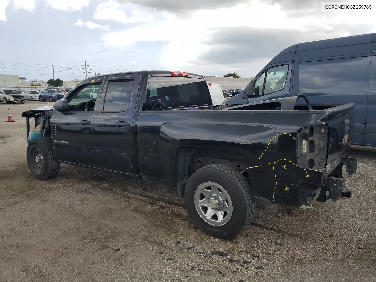 2016 Chevrolet Silverado C1500 VIN: 1GCRCNEH0GZ259765 Lot: 68111384