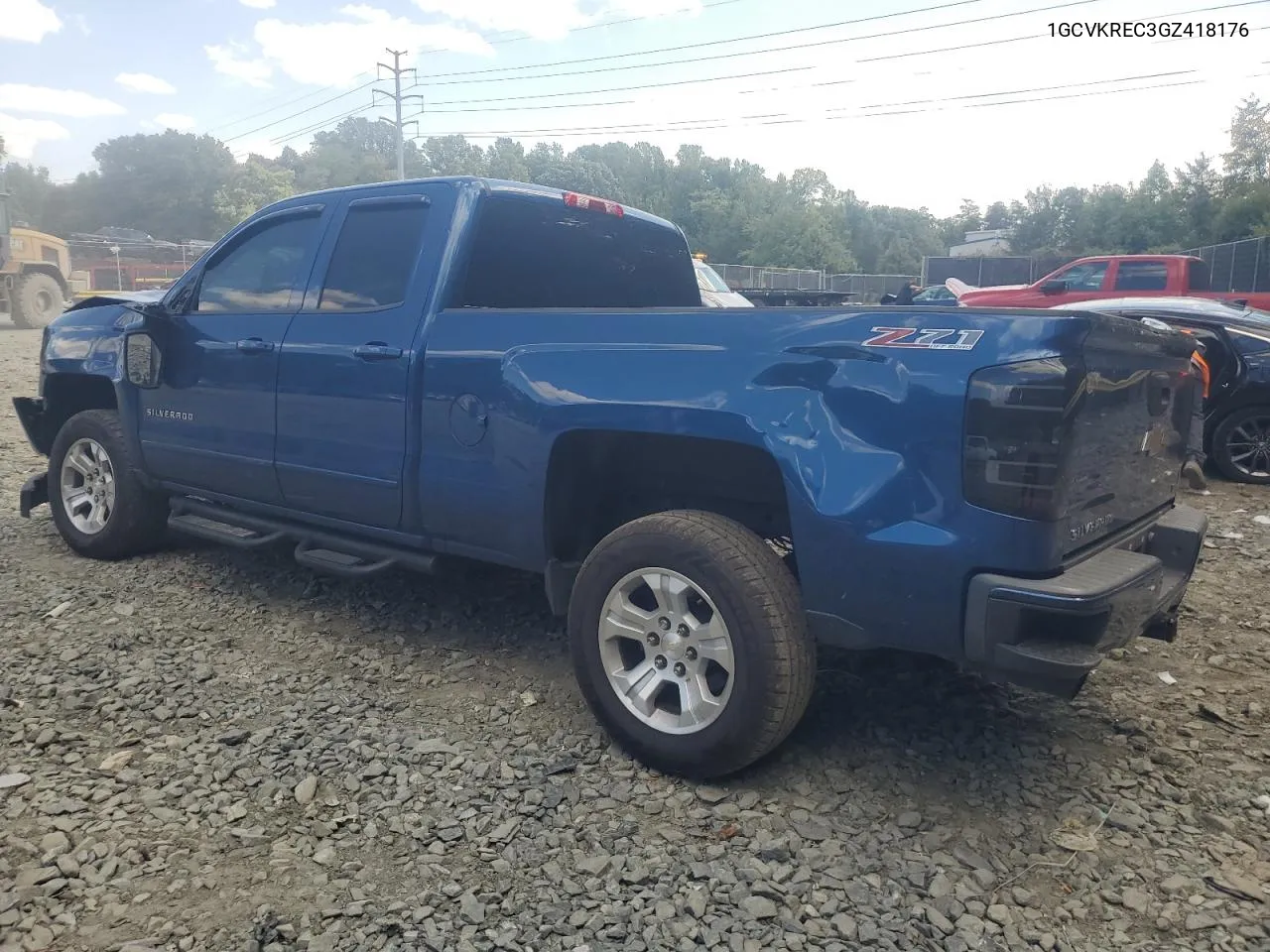 2016 Chevrolet Silverado K1500 Lt VIN: 1GCVKREC3GZ418176 Lot: 68164644