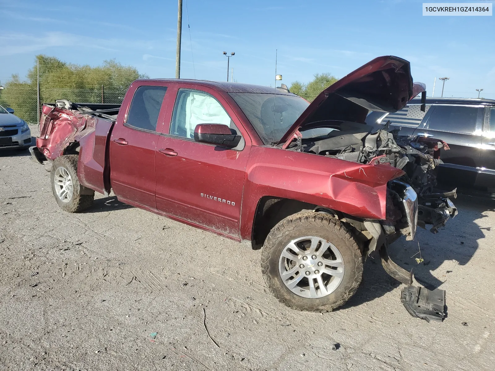 2016 Chevrolet Silverado K1500 Lt VIN: 1GCVKREH1GZ414364 Lot: 68210114