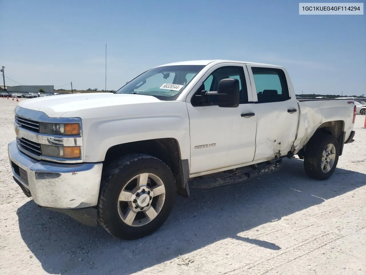 2016 Chevrolet Silverado K2500 Heavy Duty VIN: 1GC1KUEG4GF114294 Lot: 68328544