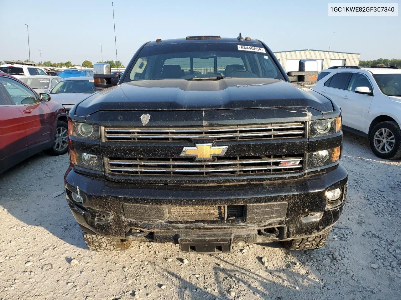 2016 Chevrolet Silverado K2500 Heavy Duty Ltz VIN: 1GC1KWE82GF307340 Lot: 68446684