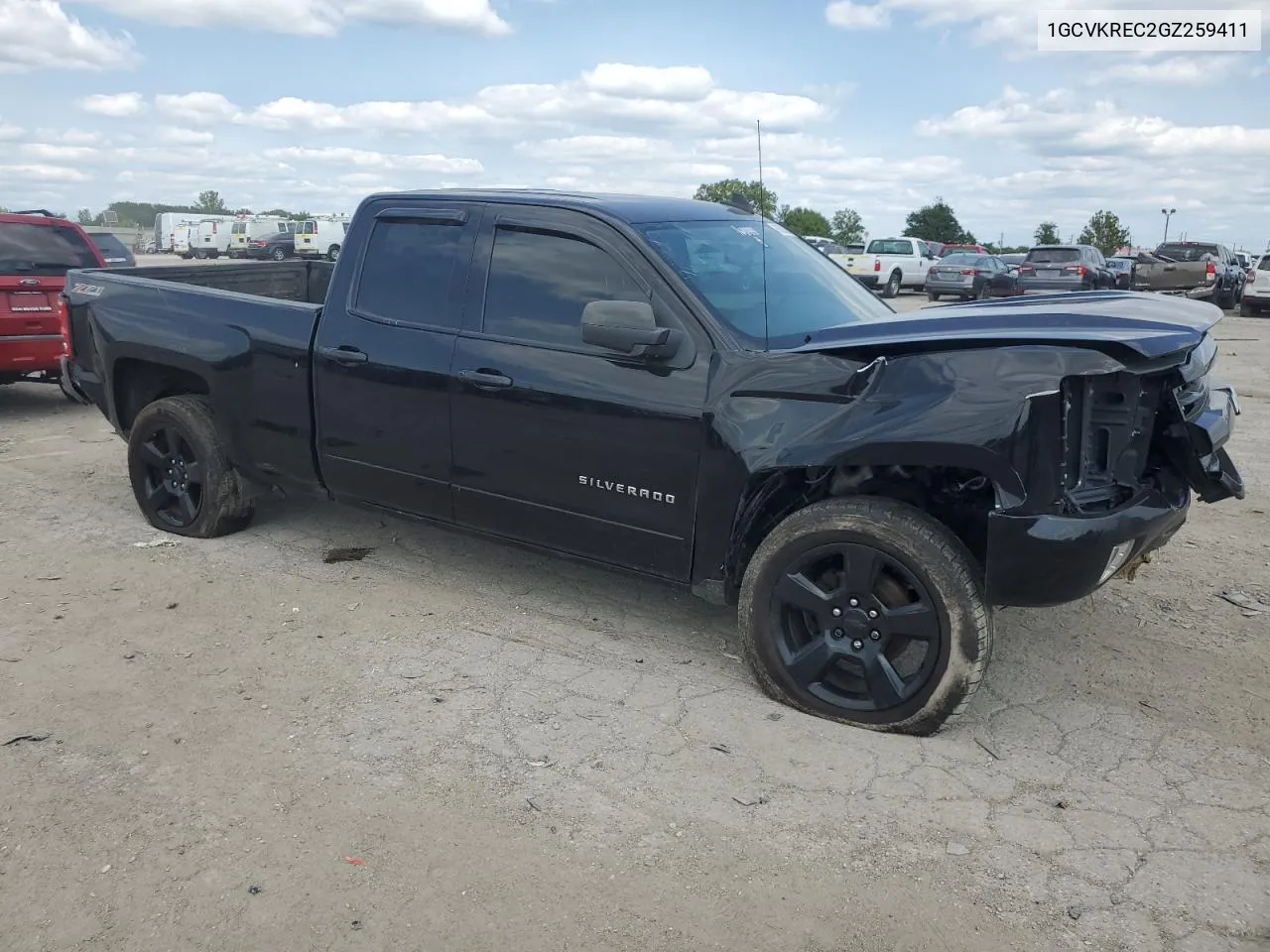 1GCVKREC2GZ259411 2016 Chevrolet Silverado K1500 Lt