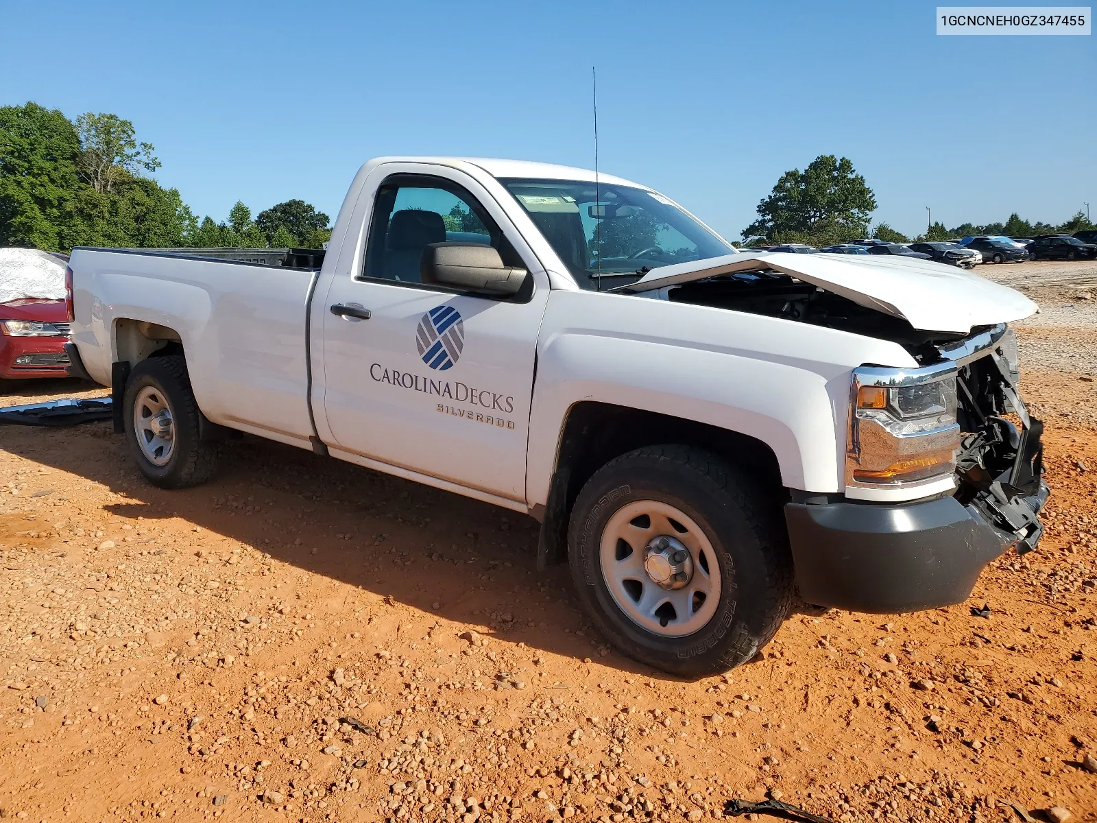 2016 Chevrolet Silverado C1500 VIN: 1GCNCNEH0GZ347455 Lot: 68505994