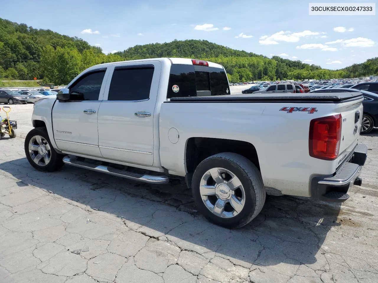 2016 Chevrolet Silverado K1500 Ltz VIN: 3GCUKSECXGG247333 Lot: 68519834