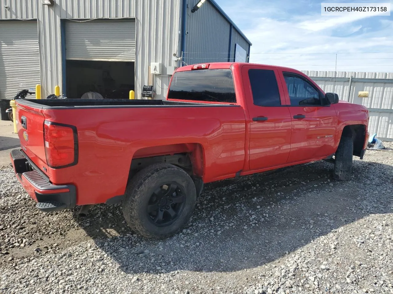 2016 Chevrolet Silverado C1500 Custom VIN: 1GCRCPEH4GZ173158 Lot: 68635784