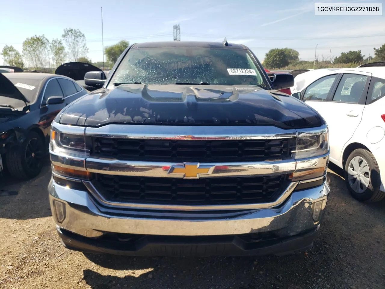 2016 Chevrolet Silverado K1500 Lt VIN: 1GCVKREH3GZ271868 Lot: 68712234