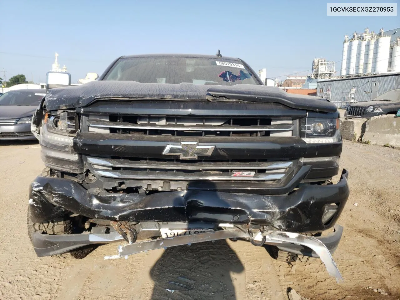 2016 Chevrolet Silverado K1500 Ltz VIN: 1GCVKSECXGZ270955 Lot: 68910314