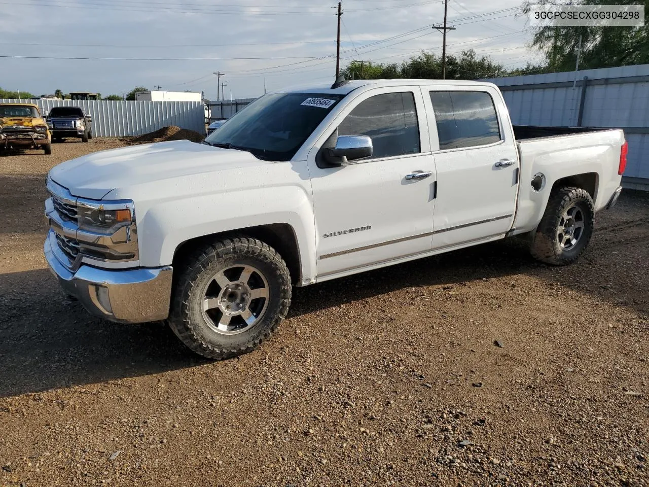 2016 Chevrolet Silverado C1500 Ltz VIN: 3GCPCSECXGG304298 Lot: 68935464