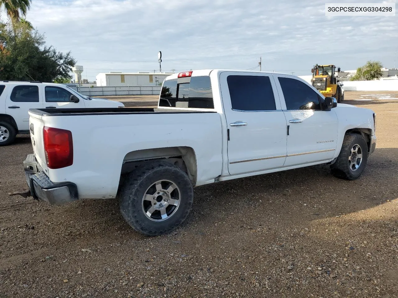 2016 Chevrolet Silverado C1500 Ltz VIN: 3GCPCSECXGG304298 Lot: 68935464