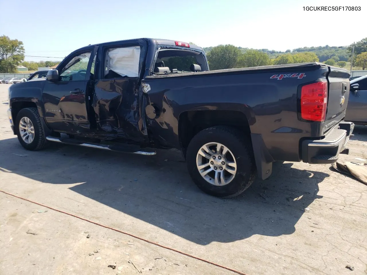 2016 Chevrolet Silverado K1500 Lt VIN: 1GCUKREC5GF170803 Lot: 69032364