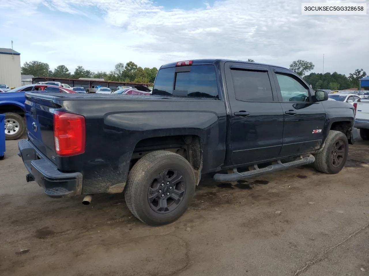 2016 Chevrolet Silverado K1500 Ltz VIN: 3GCUKSEC5GG328658 Lot: 69037134