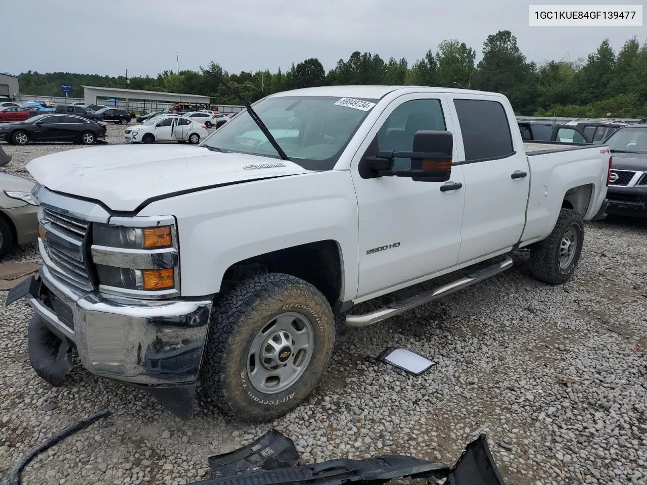 2016 Chevrolet Silverado K2500 Heavy Duty VIN: 1GC1KUE84GF139477 Lot: 69049734