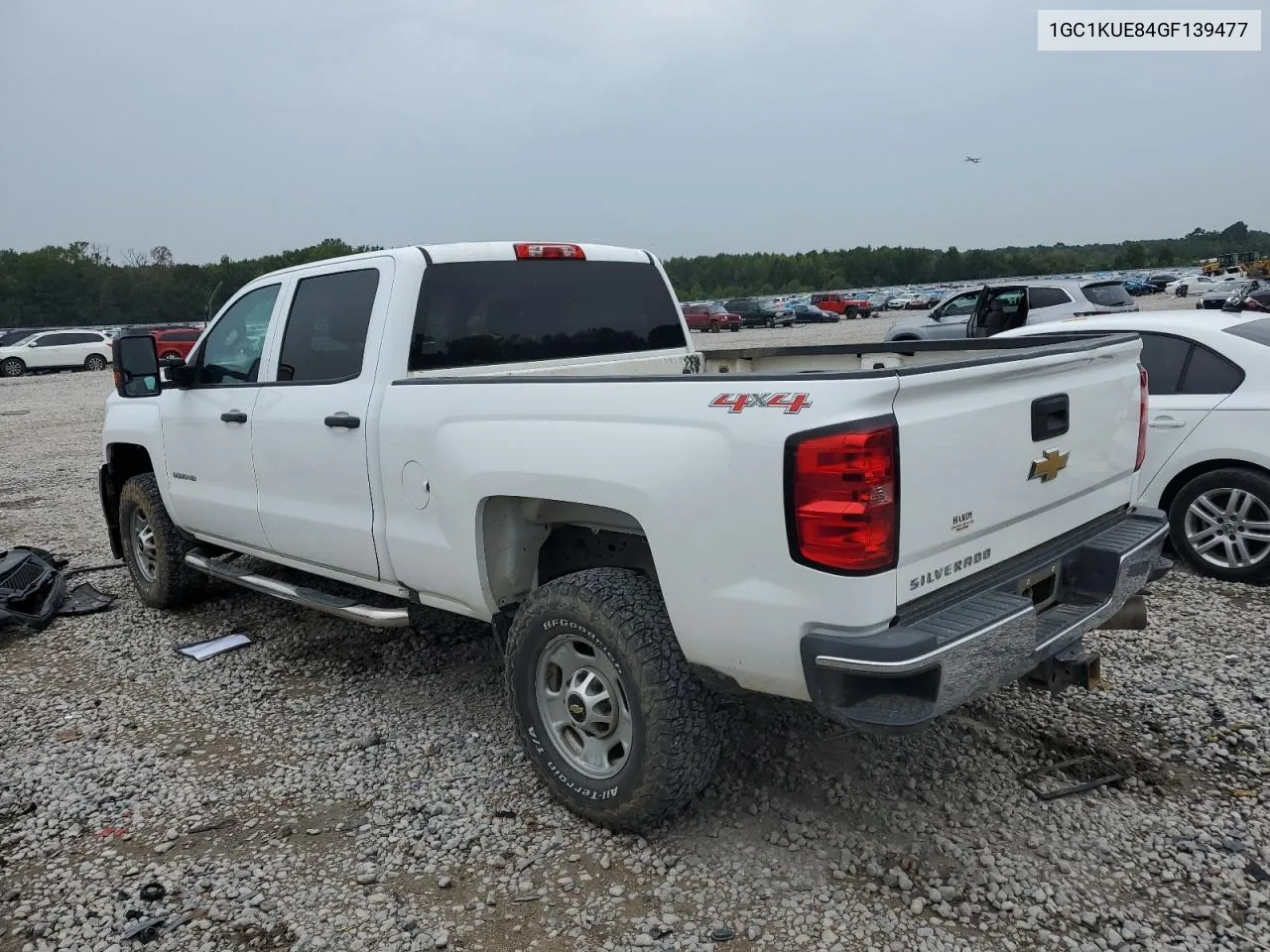 2016 Chevrolet Silverado K2500 Heavy Duty VIN: 1GC1KUE84GF139477 Lot: 69049734