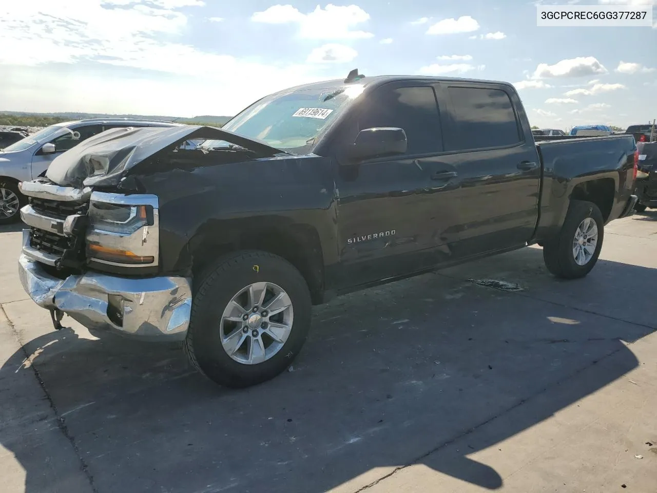 2016 Chevrolet Silverado C1500 Lt VIN: 3GCPCREC6GG377287 Lot: 69119614