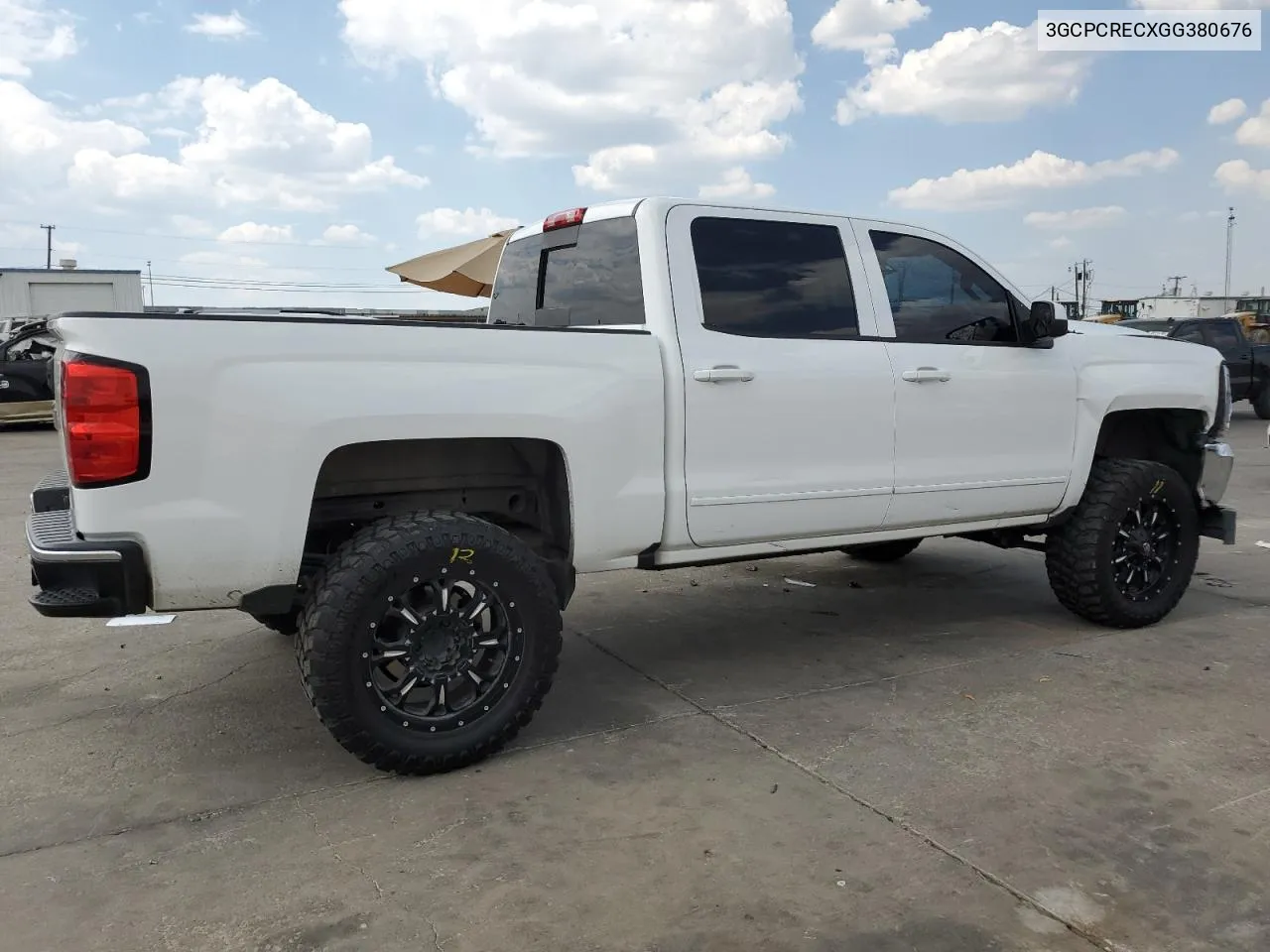 3GCPCRECXGG380676 2016 Chevrolet Silverado C1500 Lt