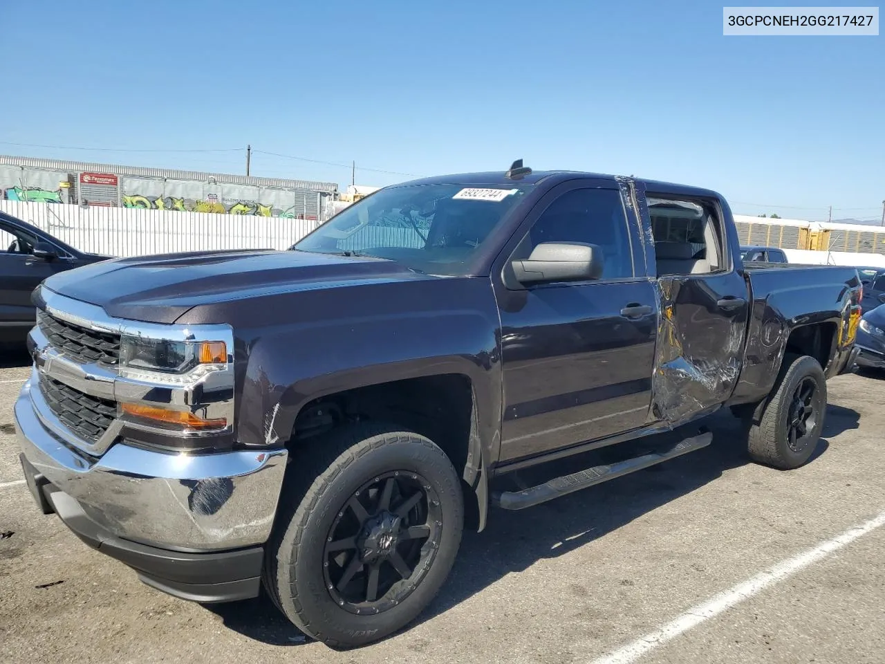 2016 Chevrolet Silverado C1500 VIN: 3GCPCNEH2GG217427 Lot: 69327244