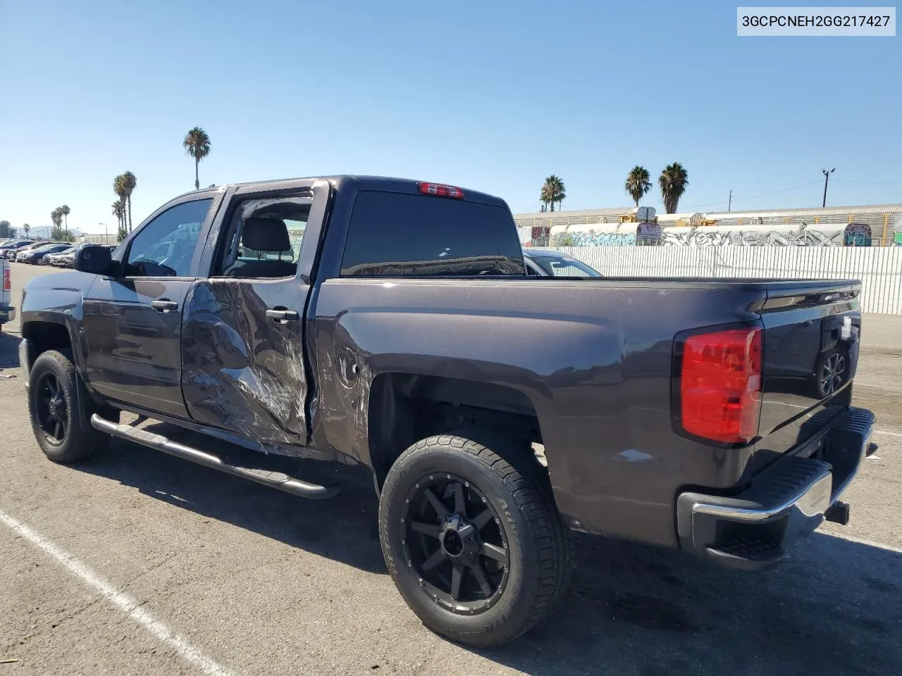 2016 Chevrolet Silverado C1500 VIN: 3GCPCNEH2GG217427 Lot: 69327244