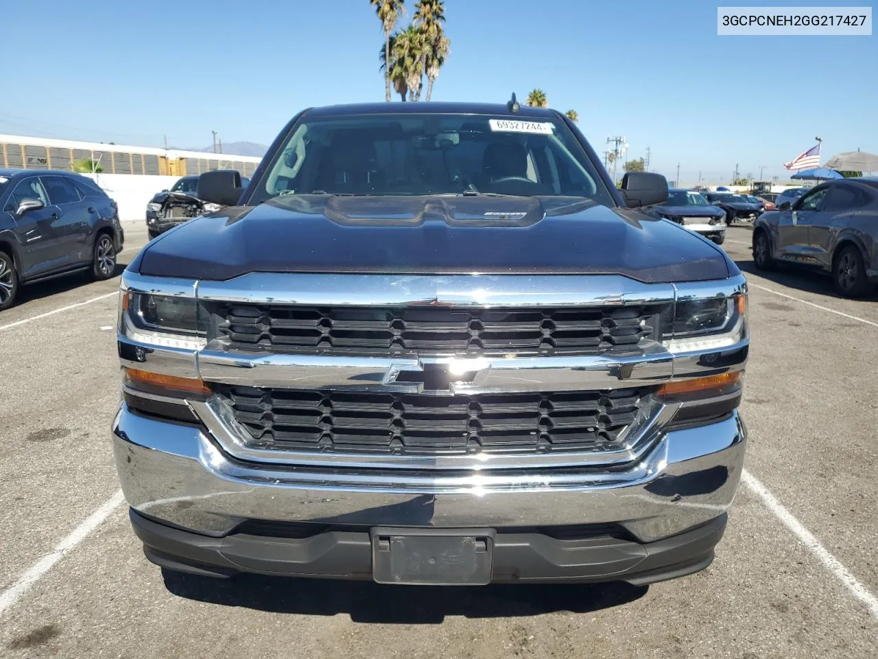 2016 Chevrolet Silverado C1500 VIN: 3GCPCNEH2GG217427 Lot: 69327244