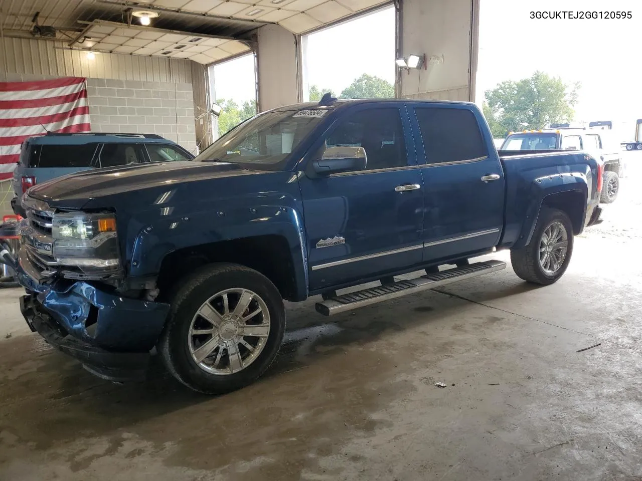 2016 Chevrolet Silverado K1500 High Country VIN: 3GCUKTEJ2GG120595 Lot: 69476504