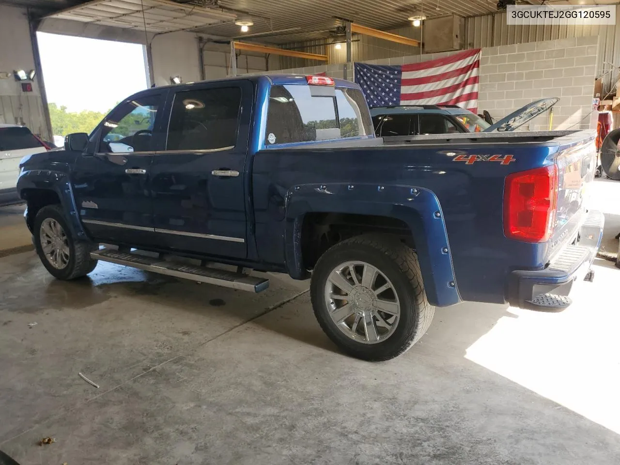 3GCUKTEJ2GG120595 2016 Chevrolet Silverado K1500 High Country