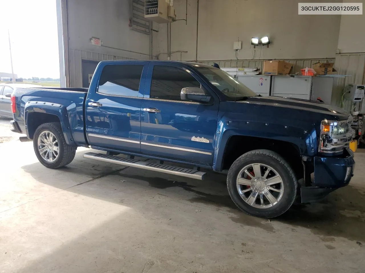 3GCUKTEJ2GG120595 2016 Chevrolet Silverado K1500 High Country