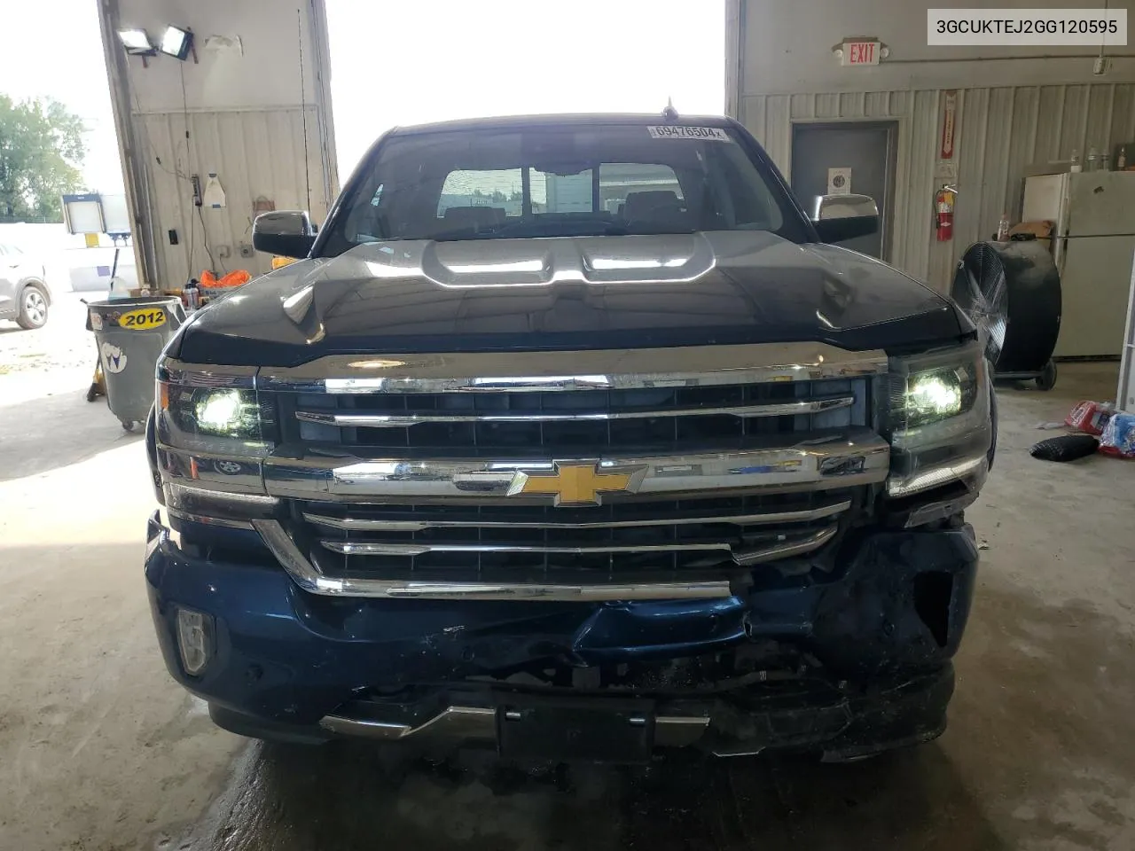 2016 Chevrolet Silverado K1500 High Country VIN: 3GCUKTEJ2GG120595 Lot: 69476504