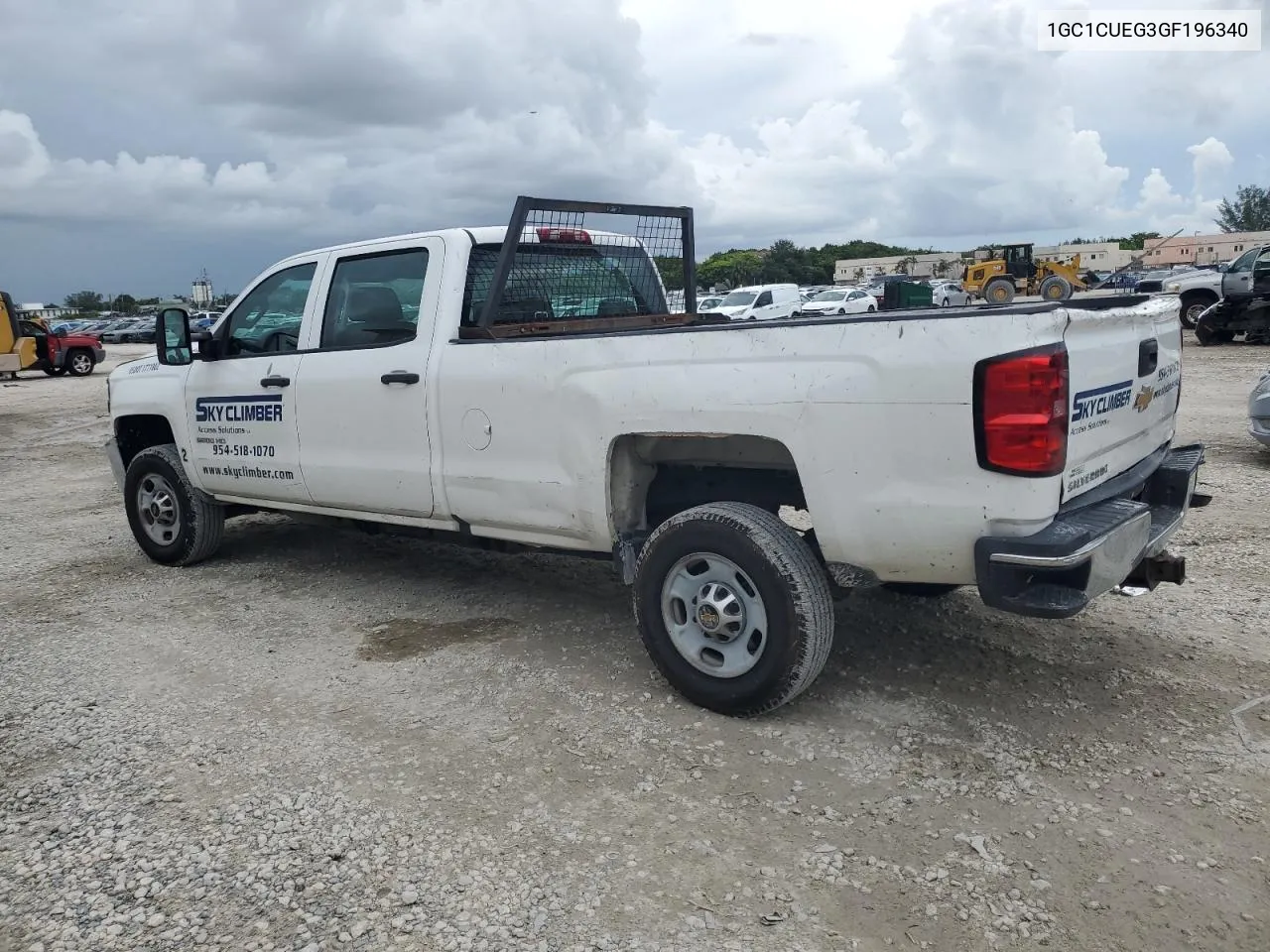 2016 Chevrolet Silverado C2500 Heavy Duty VIN: 1GC1CUEG3GF196340 Lot: 69556014