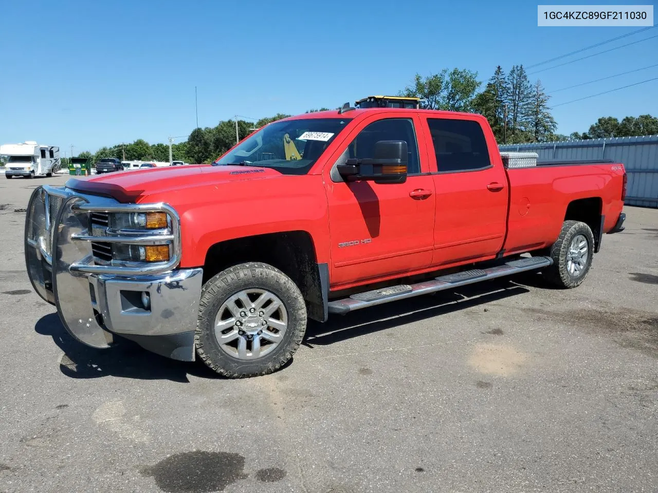 2016 Chevrolet Silverado K3500 Lt VIN: 1GC4KZC89GF211030 Lot: 69675914