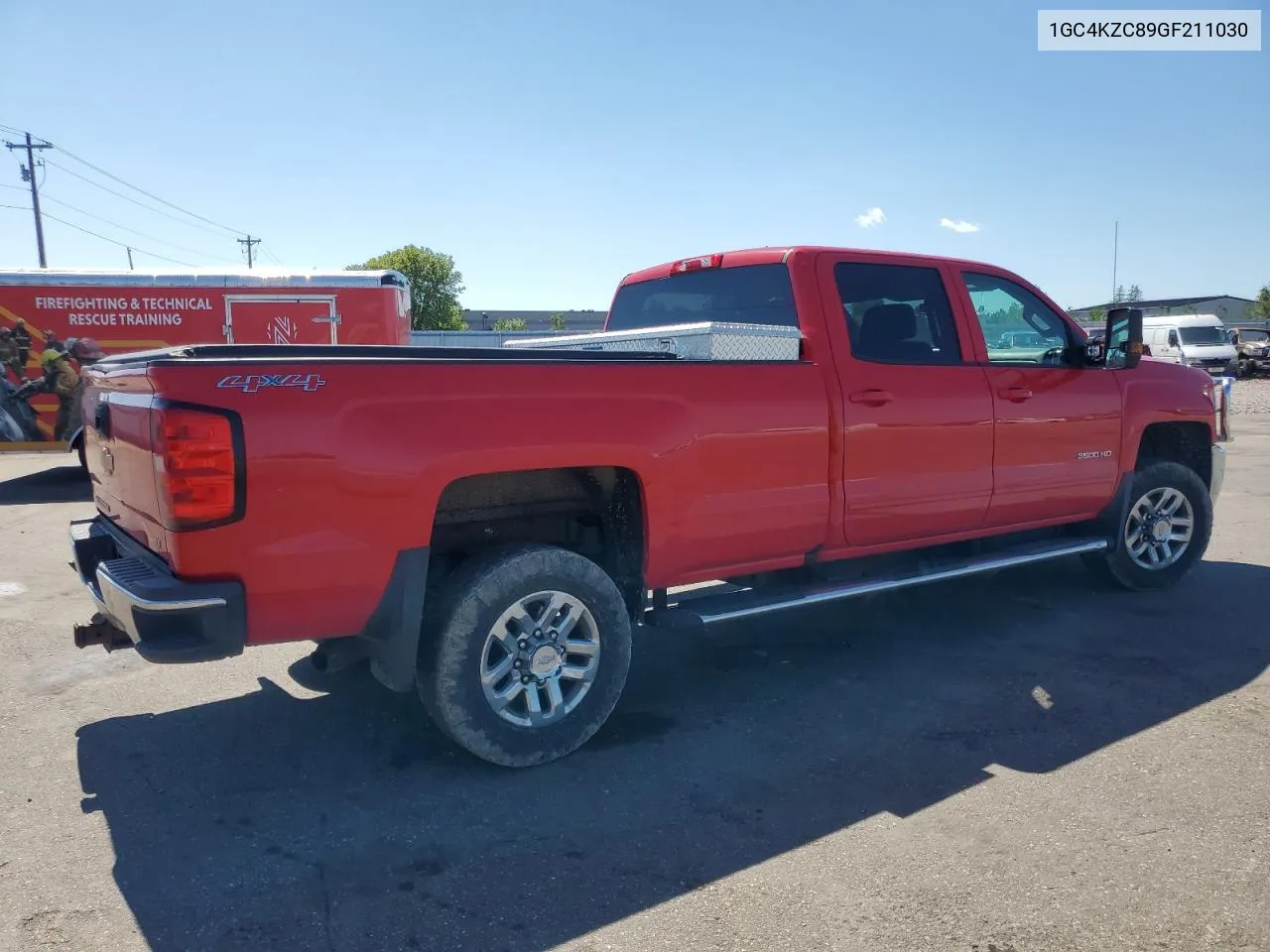 2016 Chevrolet Silverado K3500 Lt VIN: 1GC4KZC89GF211030 Lot: 69675914