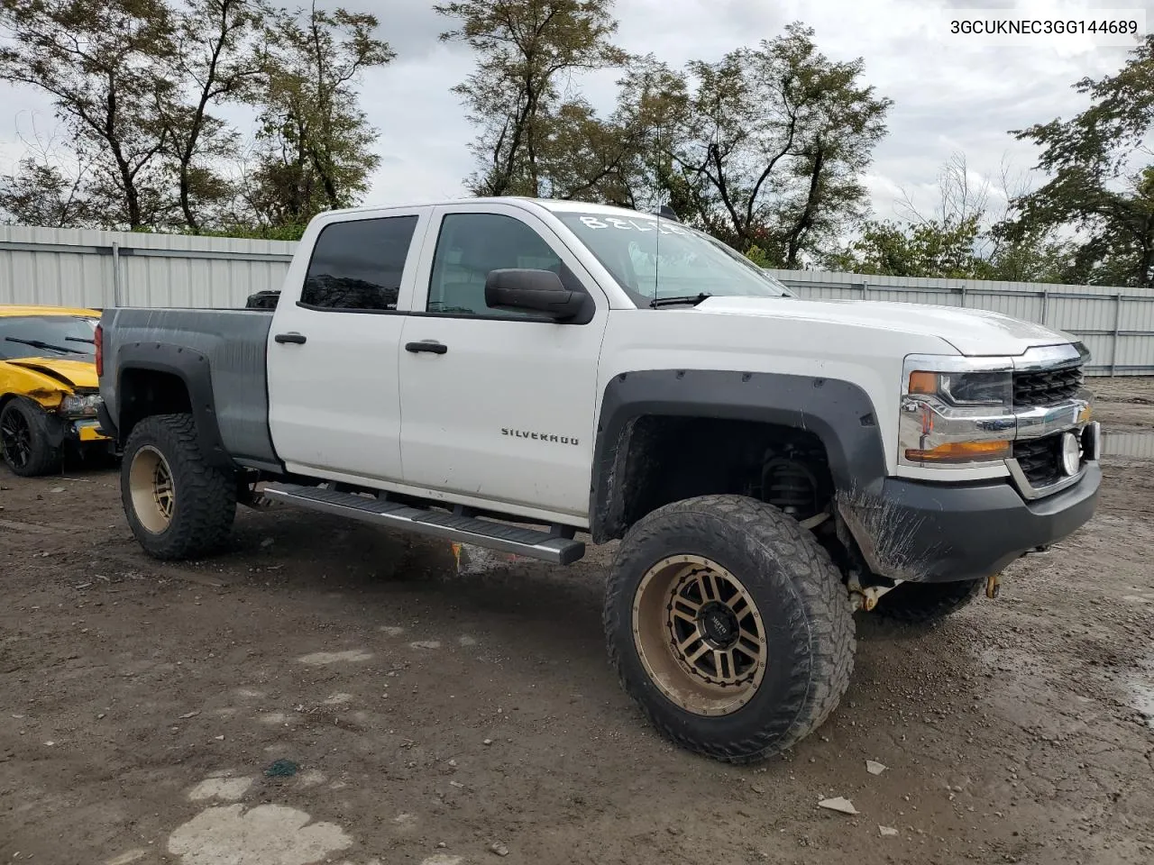 2016 Chevrolet Silverado K1500 VIN: 3GCUKNEC3GG144689 Lot: 69755624