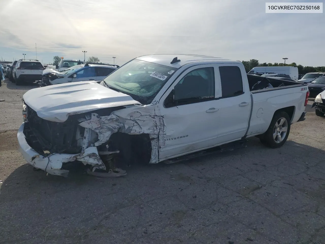 2016 Chevrolet Silverado K1500 Lt VIN: 1GCVKREC7GZ250168 Lot: 69801324