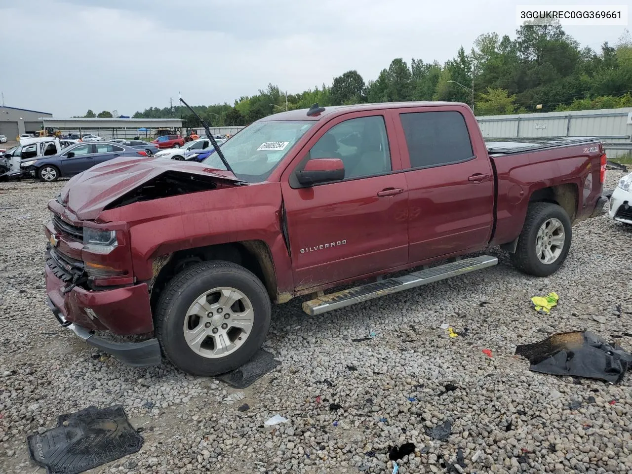 2016 Chevrolet Silverado K1500 Lt VIN: 3GCUKREC0GG369661 Lot: 69809254