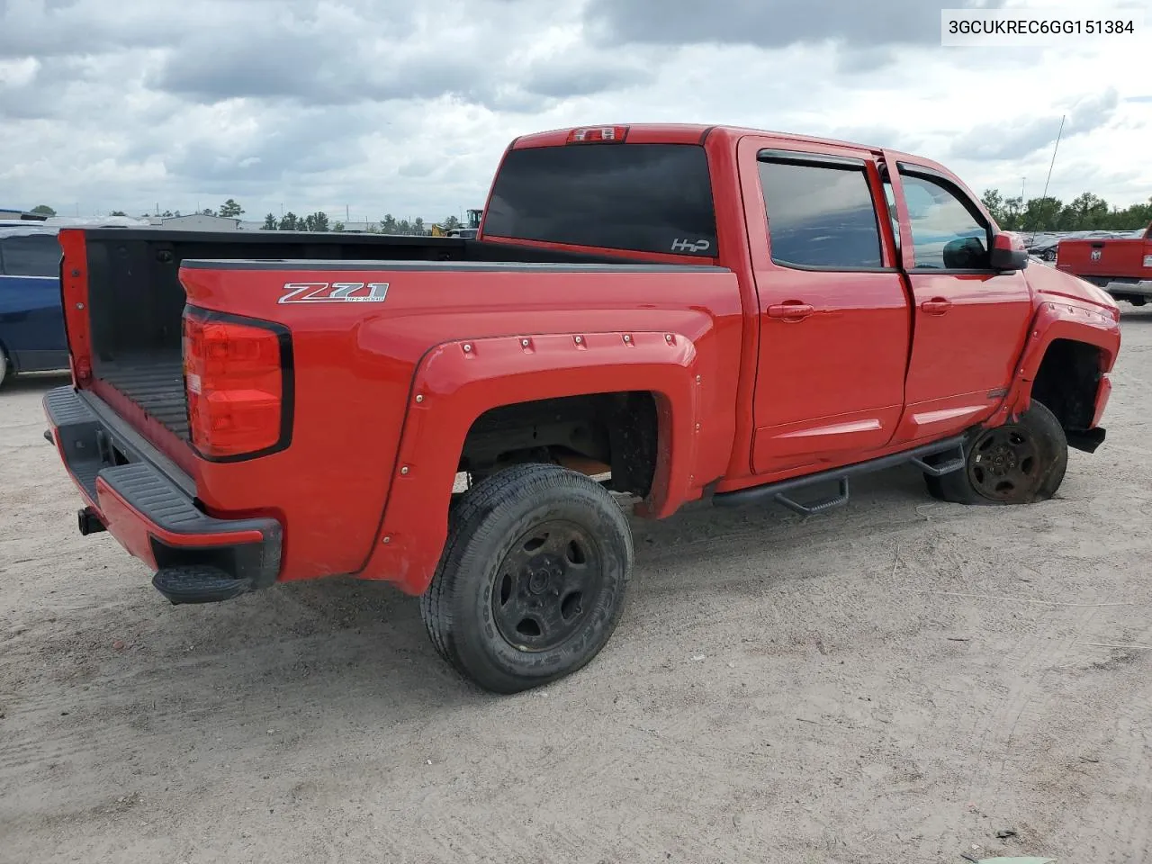 2016 Chevrolet Silverado K1500 Lt VIN: 3GCUKREC6GG151384 Lot: 69958244