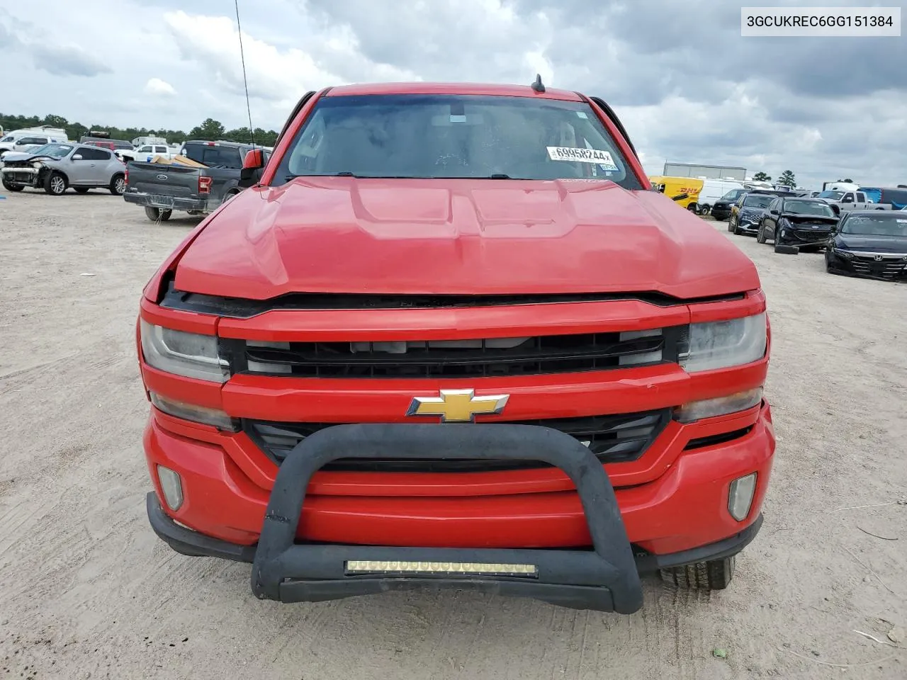 3GCUKREC6GG151384 2016 Chevrolet Silverado K1500 Lt