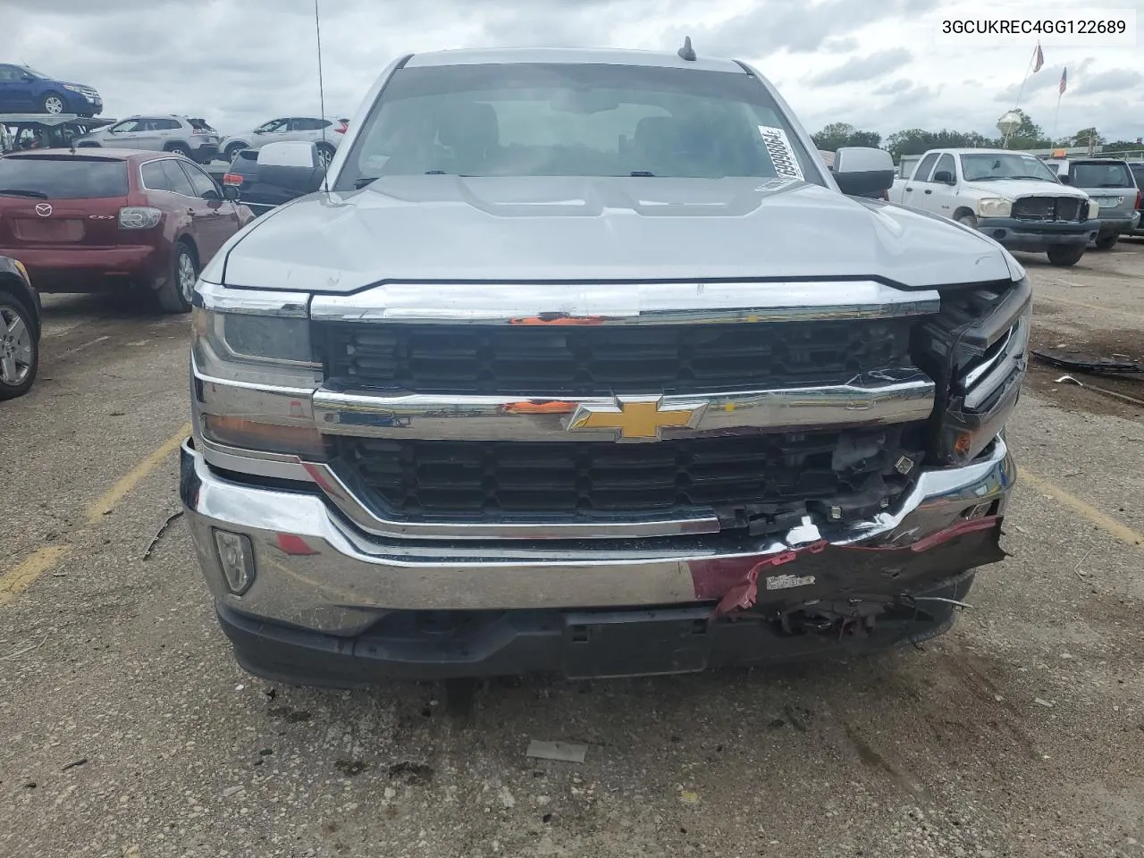 3GCUKREC4GG122689 2016 Chevrolet Silverado K1500 Lt