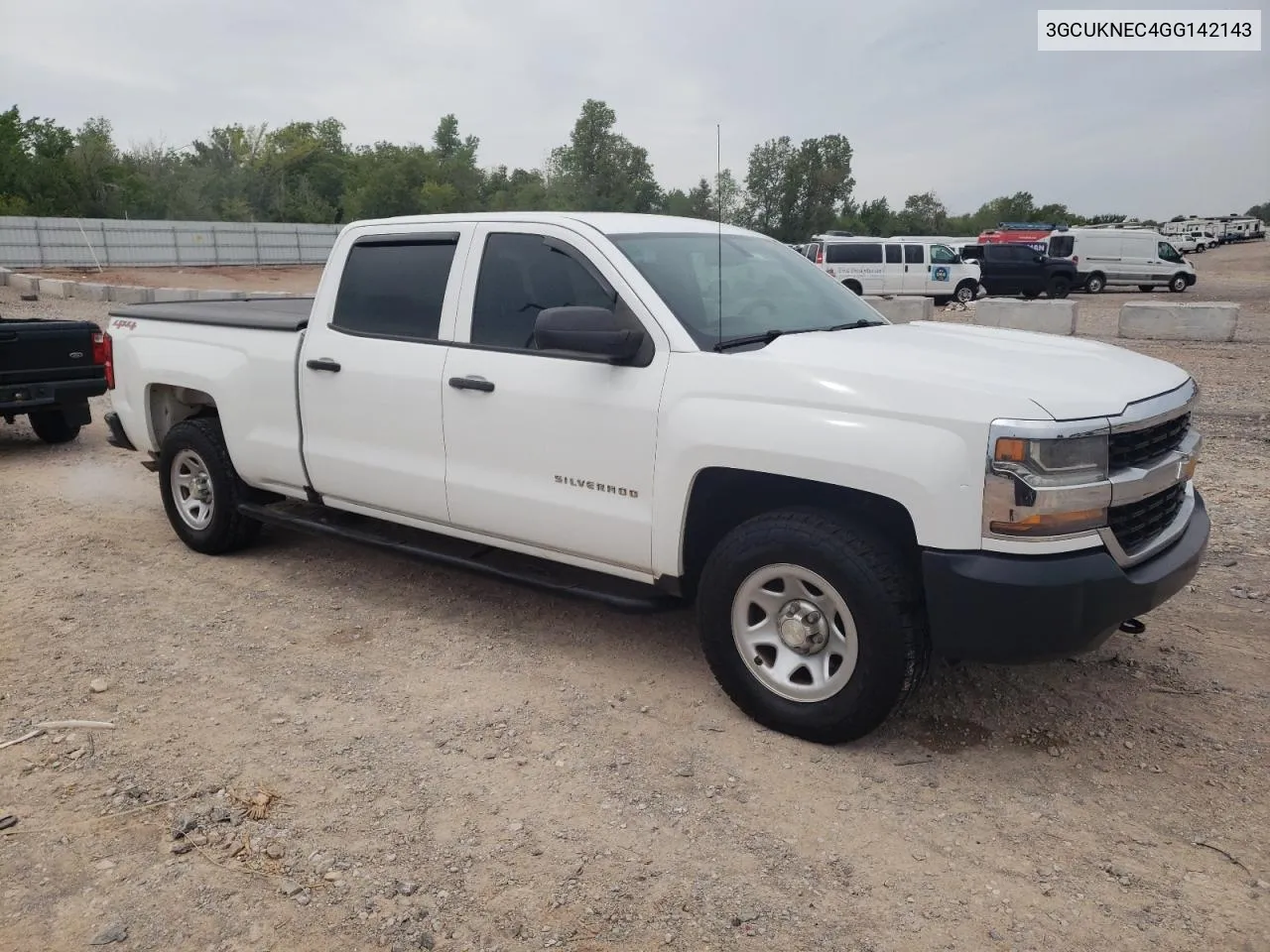 2016 Chevrolet Silverado K1500 VIN: 3GCUKNEC4GG142143 Lot: 70047624