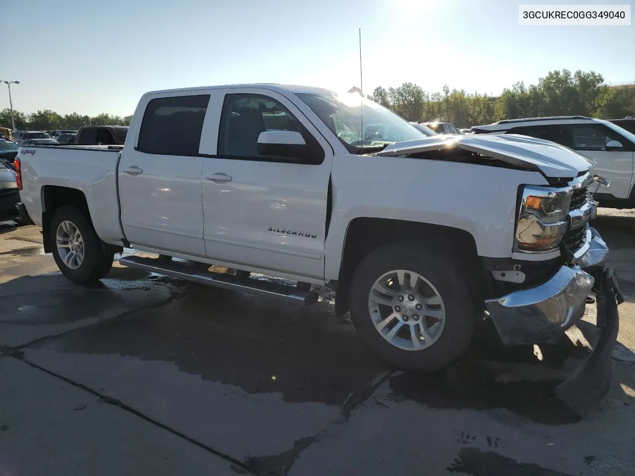 2016 Chevrolet Silverado K1500 Lt VIN: 3GCUKREC0GG349040 Lot: 70051294