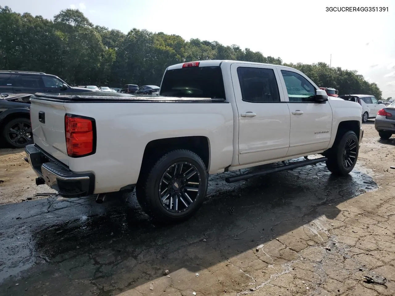 2016 Chevrolet Silverado C1500 Lt VIN: 3GCUCRER4GG351391 Lot: 70097964