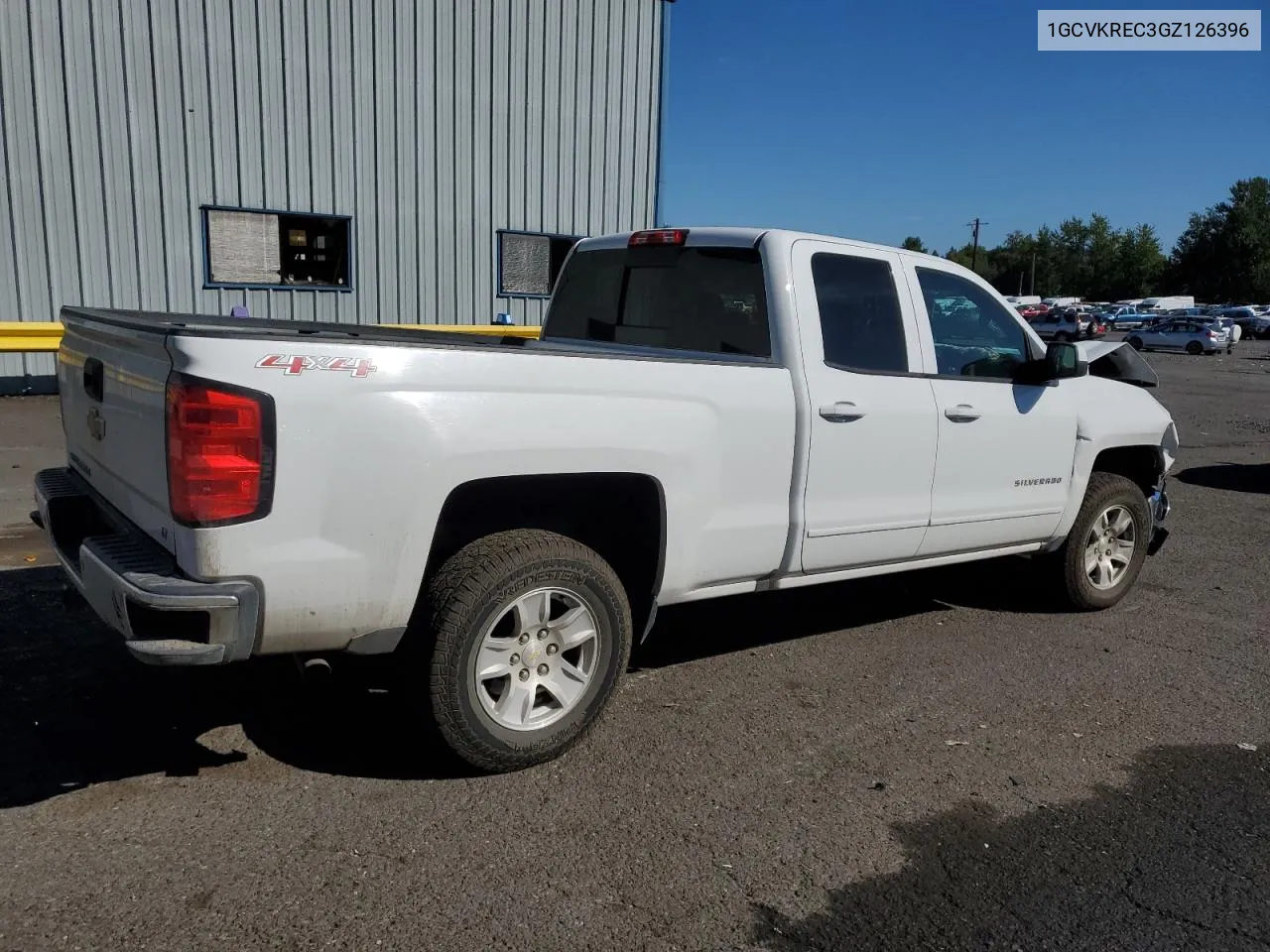 2016 Chevrolet Silverado K1500 Lt VIN: 1GCVKREC3GZ126396 Lot: 70147484