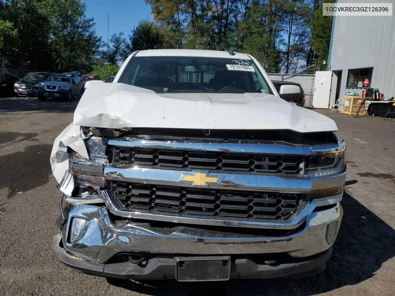 1GCVKREC3GZ126396 2016 Chevrolet Silverado K1500 Lt