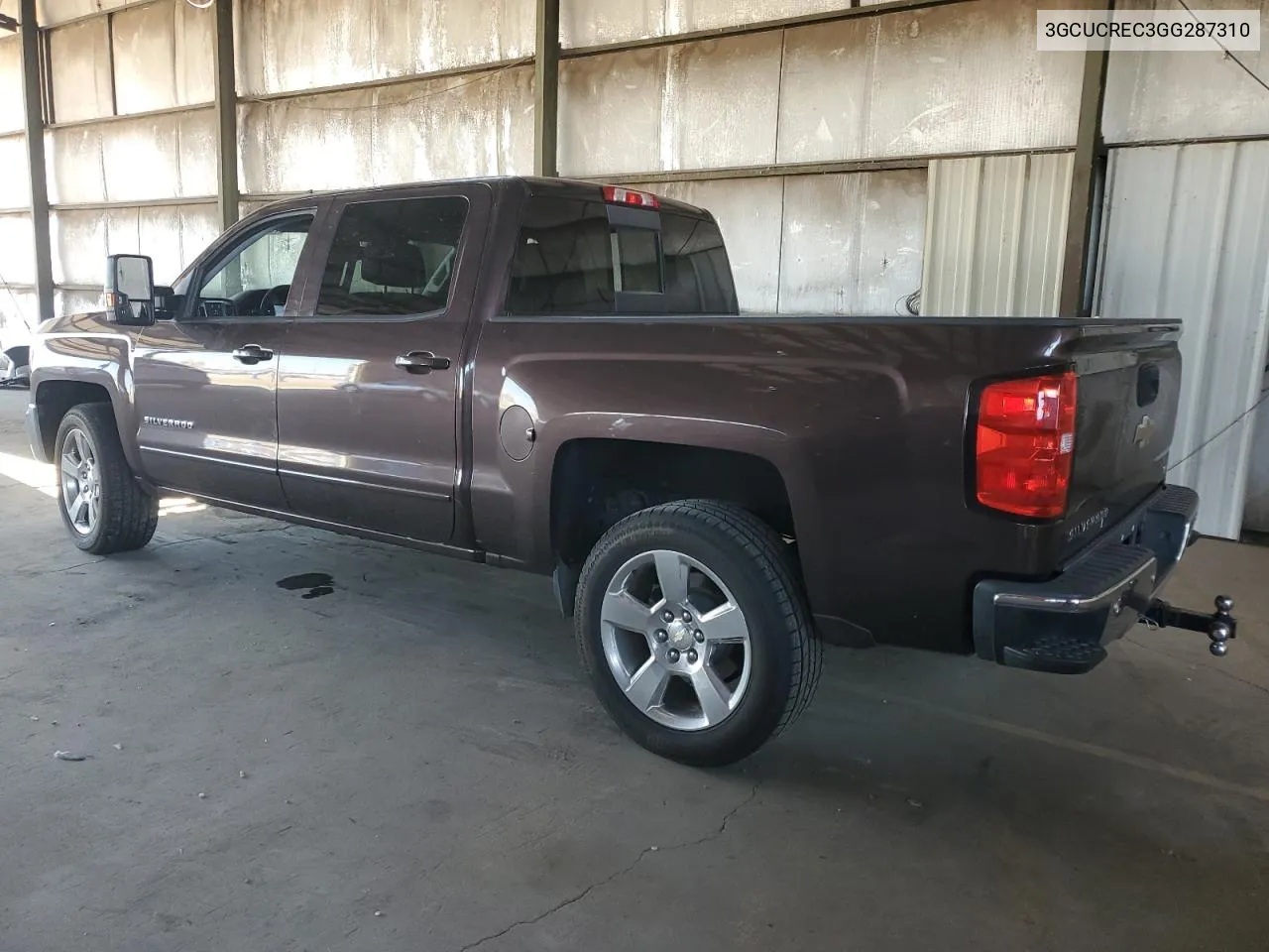 2016 Chevrolet Silverado C1500 Lt VIN: 3GCUCREC3GG287310 Lot: 70258554