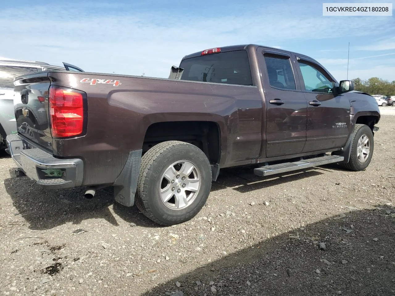 1GCVKREC4GZ180208 2016 Chevrolet Silverado K1500 Lt