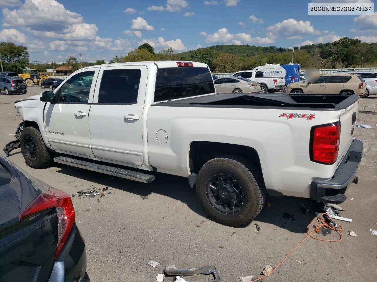 2016 Chevrolet Silverado K1500 Lt VIN: 3GCUKREC7GG373237 Lot: 70340474