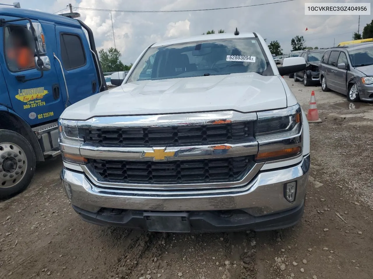 2016 Chevrolet Silverado K1500 Lt VIN: 1GCVKREC3GZ404956 Lot: 70489264