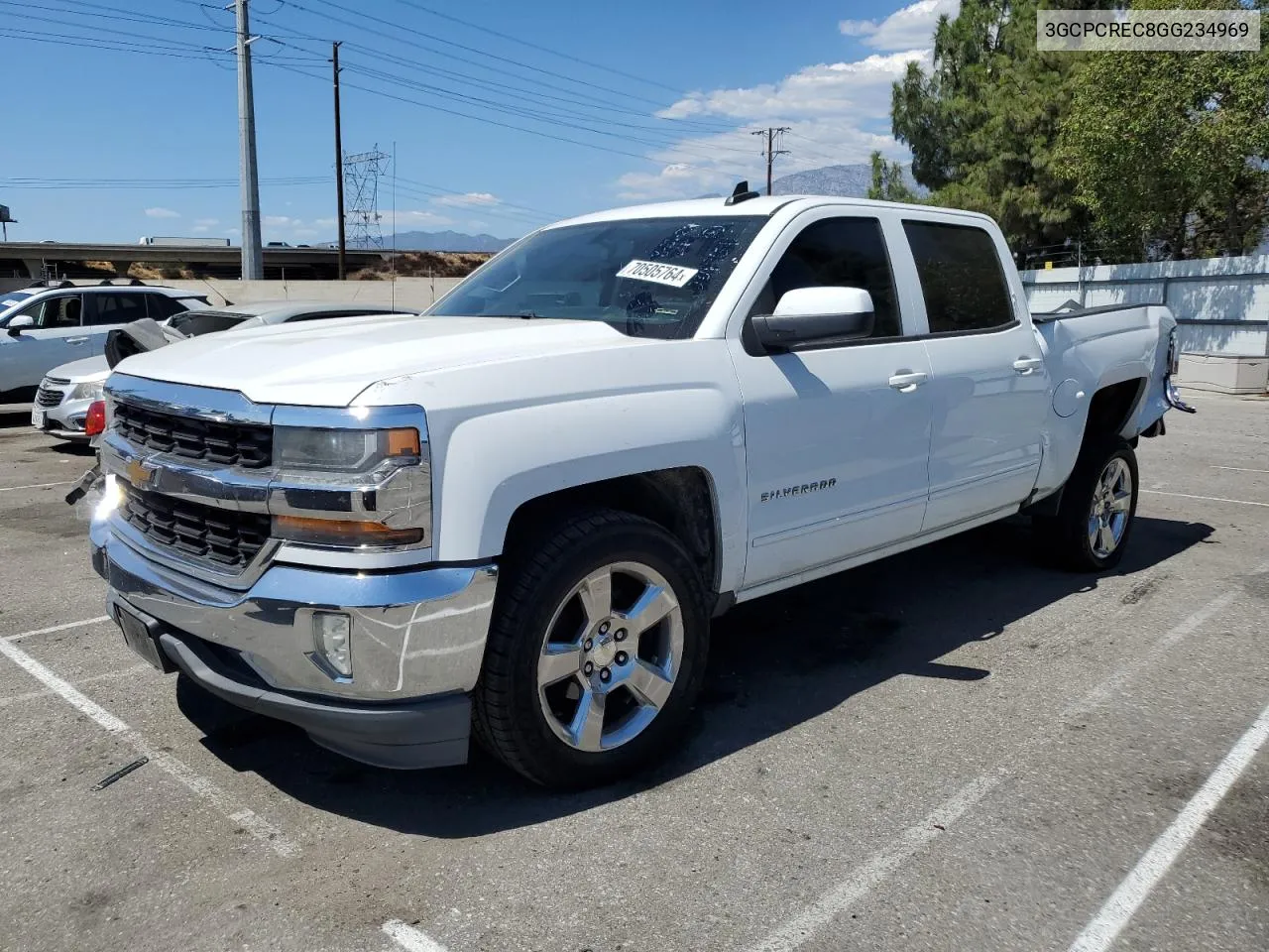 2016 Chevrolet Silverado C1500 Lt VIN: 3GCPCREC8GG234969 Lot: 70505764