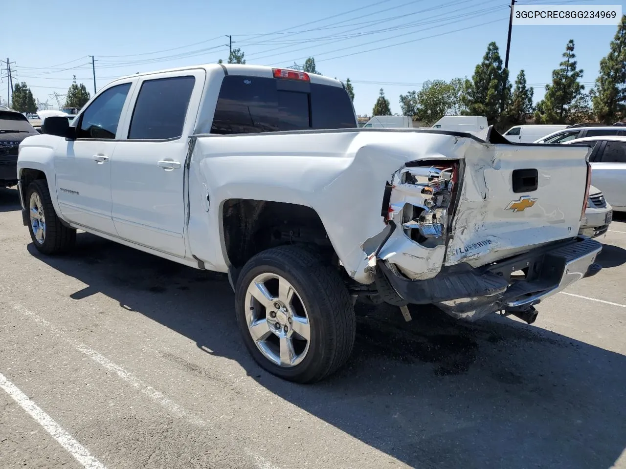 2016 Chevrolet Silverado C1500 Lt VIN: 3GCPCREC8GG234969 Lot: 70505764