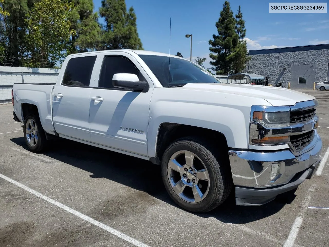 2016 Chevrolet Silverado C1500 Lt VIN: 3GCPCREC8GG234969 Lot: 70505764