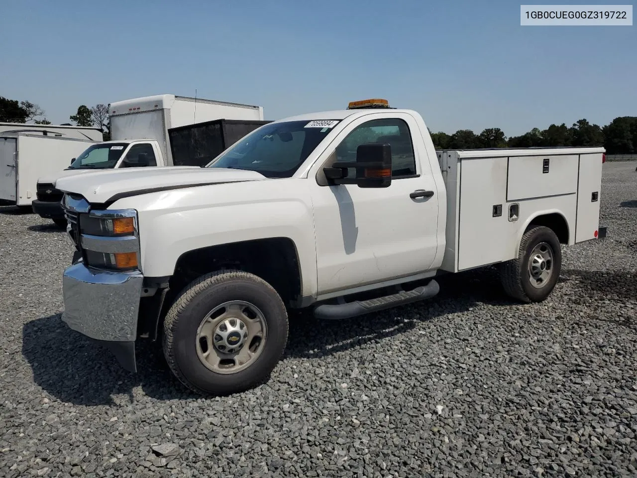 2016 Chevrolet Silverado C2500 Heavy Duty VIN: 1GB0CUEG0GZ319722 Lot: 70599894