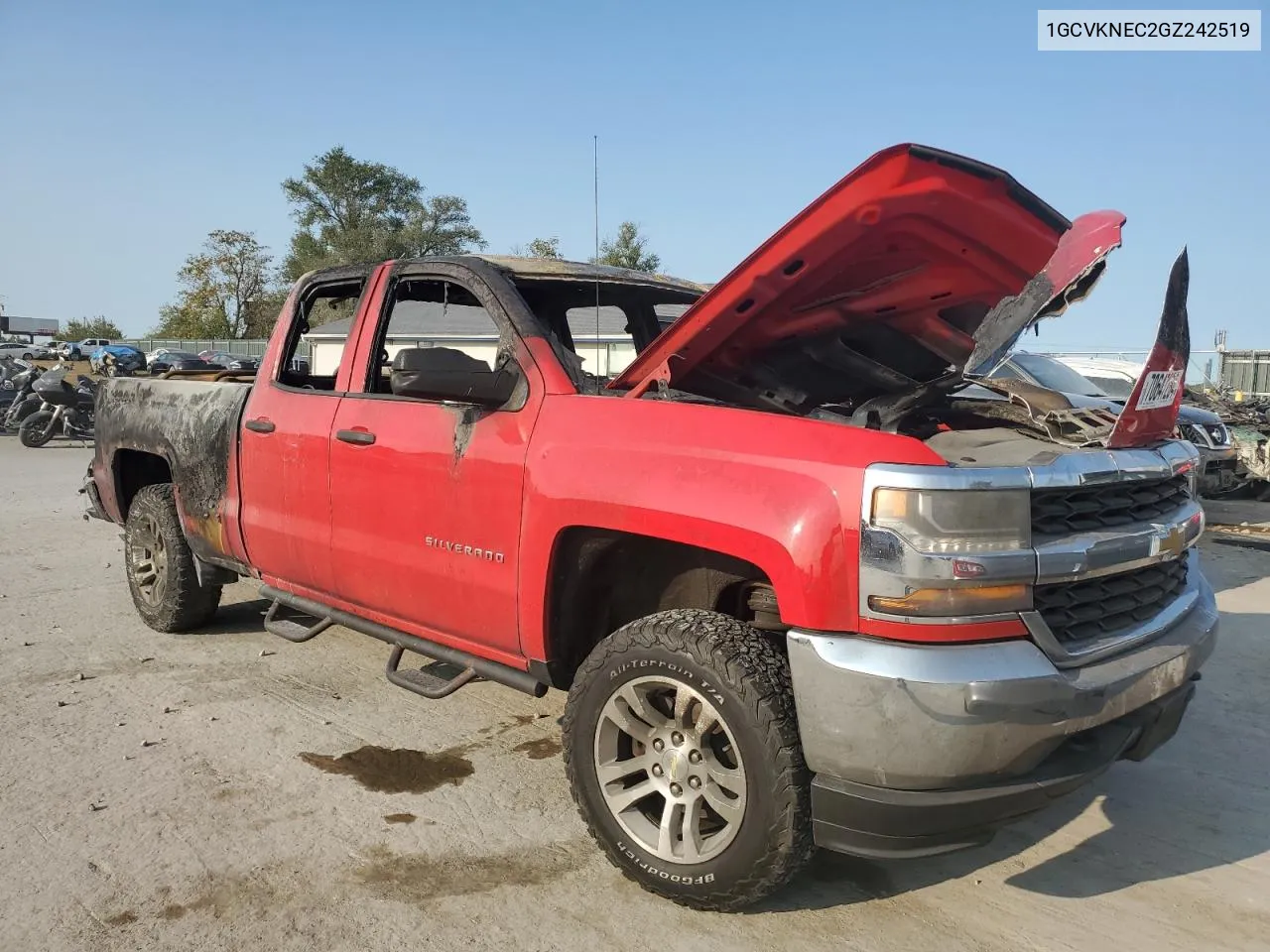 2016 Chevrolet Silverado K1500 VIN: 1GCVKNEC2GZ242519 Lot: 70647284