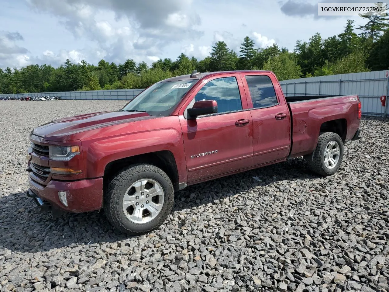 2016 Chevrolet Silverado K1500 Lt VIN: 1GCVKREC4GZ252962 Lot: 70757604